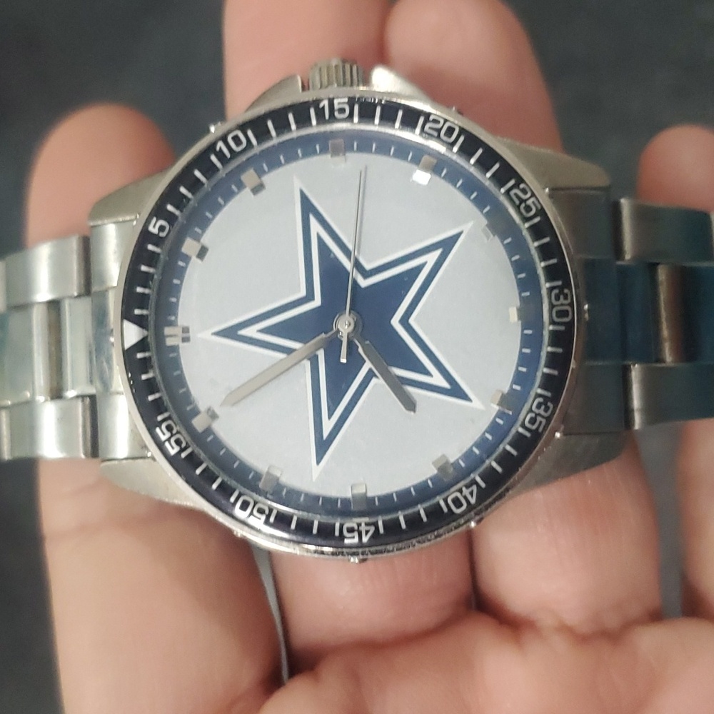 Dallas Cowboy Watch Coach Series working - Picture 4 of 9